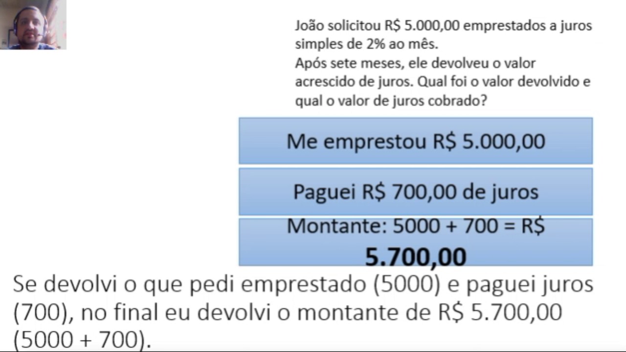 Qual O Valor Dos Juros Contidos No Montante De 100 000