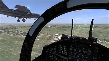 DCS:FC3 - F-15 Formation Landing