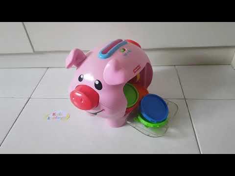 Fisher-Price Laugh & Learn: Learning Piggy Bank Light Piink 