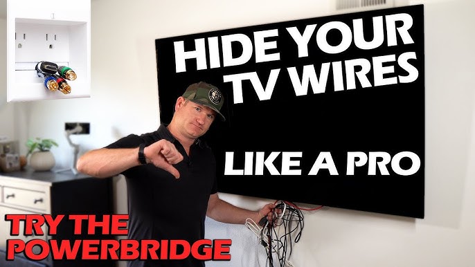 How to hide your television cables? « Cherrie Hub