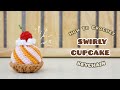 Crochet Swirly Cupcake Keychain Amigurumi Tutorial SpringDay DIY