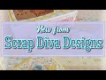 More cute projects made with NEW Scrap Diva Designs dies! 💕