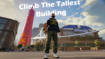 HOW TO CLIMB THE TALLEST BUILDING IN SKATE | JUMPING FROM TALLEST BUILDING GAMEPLAY SKATE 4