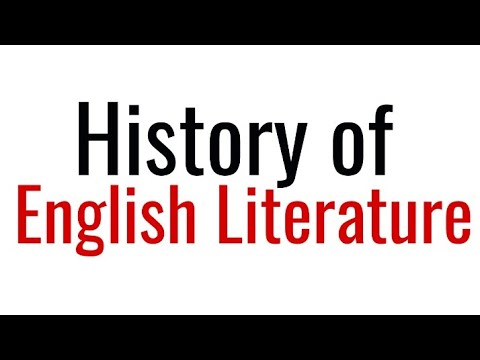 history of english literature in hindi by Study Lovers