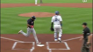 Amed Rosario inside the park homerun vs. Royals!!