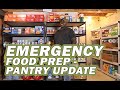 Emergency Food Prep | Updated Pantry and Lessons Learned