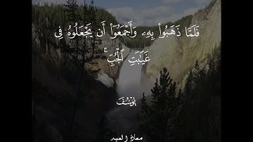 تلاوة جداً مبكية لما تيسر من سورة يوسف للقارئ معاذ العيد 🌿🌷