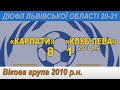 "Карпати" 2010 - "Клуб Лева" 2011 - 8:1 (5:0). Діти 2010 р.н. Чемпіонат Львівщини 2020-21 рр.