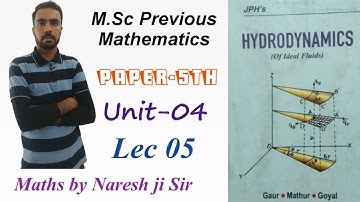 hydrodynamics, rotational motion, irrotational motion, naresh ji Sir, maths by Naresh ji Sir, m.sc