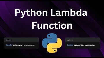 Python Lambda Functions!
