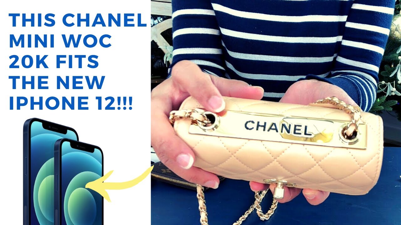 WIMB Chanel Mini Trendy CC Clutch with Chain 
