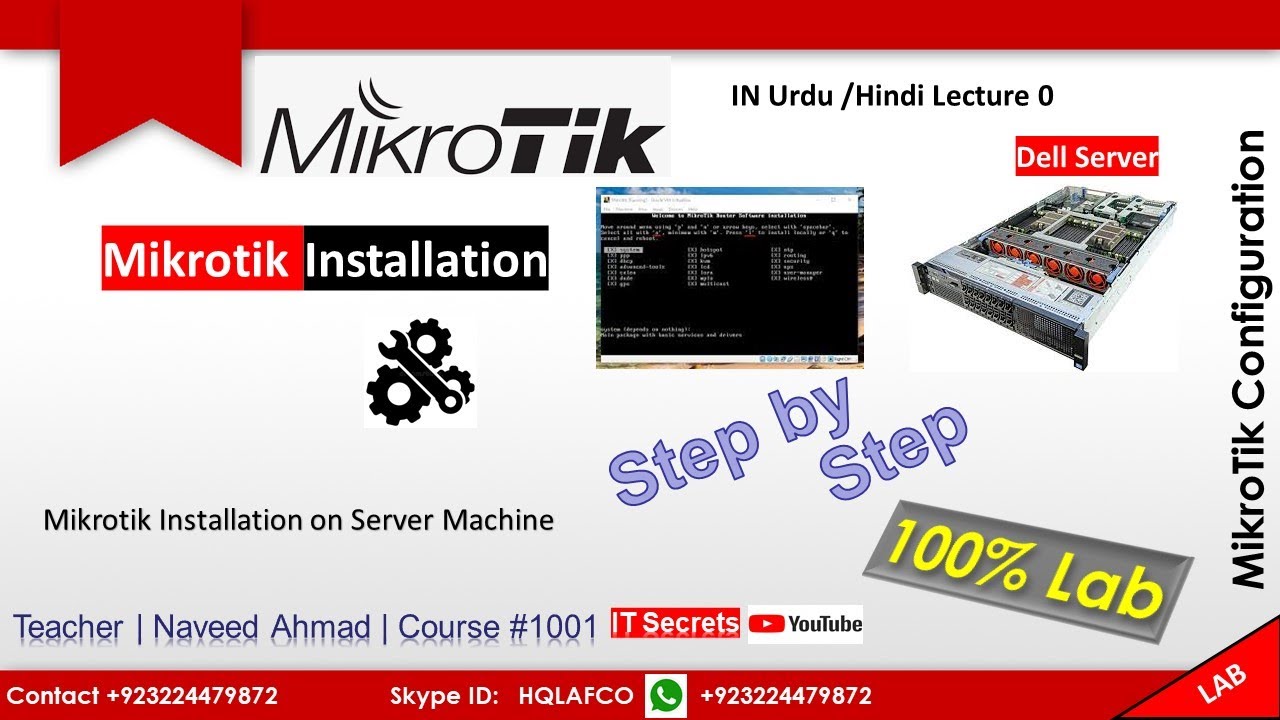 Mikrotik Installation Lecture 0
