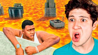 La LAVA SUBE CADA 10 SEGUNDOS en GTA 5!  (Mods)