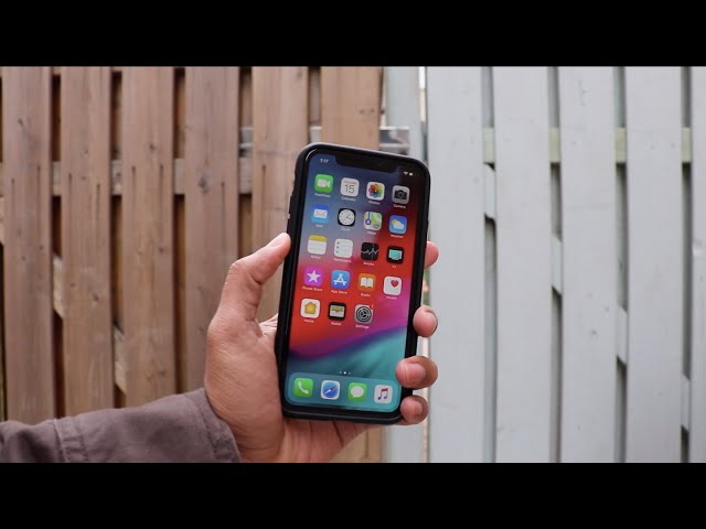 Spigen Ultra Hybrid Matte Black iPhone XR case Unboxing and Review!!