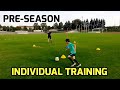 Preseason individual training  full training session with 7 year old amir 