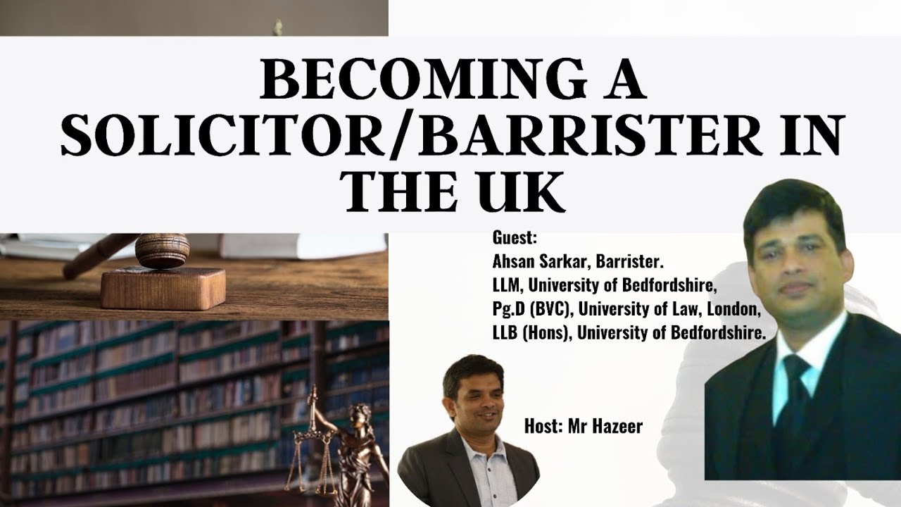 B-TIC Talks (Becoming a Solicitor/ Barrister in the UK)