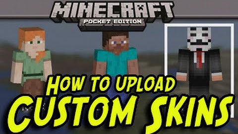 Minecraft Pocket Edition 0.11.0 - UPLOAD CUSTOM SKINS! Update (iPhone, iPad, iOS) NO JAILBREAK