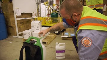 How Electrostatic Sprayers Clean Our Buses and Trains