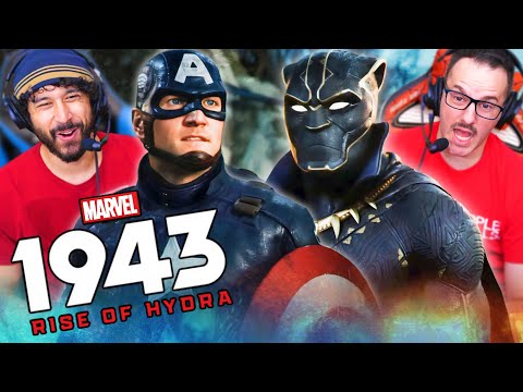 MARVEL 1943: RISE OF HYDRA TRAILER REACTION!! Black Panther 