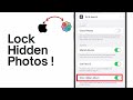 How to Lock Hidden Photos on iPhone in 2025 – Private Photos Tutorial