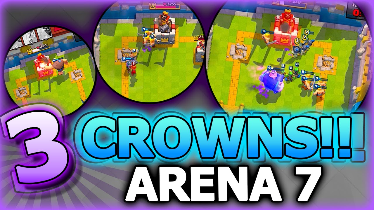 Clash Royale Arena 3 Deck: Giant Balloon – Easy To Use – Clash Royale Arena