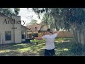ASMR Archery shoot my bow with me (lofi + soft spoken)