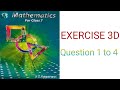 class 7 math (rs aggarwal) exercise 3D question 1 to 4 solution||Decimal