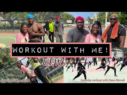 Видео: Workout with me and #trainwithmensah inside Uew


#uew #workout #simpleworkouts