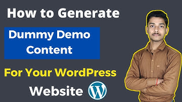 How to add bulk Dummy Content for your WordPress Website | Create Dummy Demo Posts in WordPress | SD