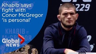 'For me it's personal' says Khabib of fight with Conor McGregor Net Worth