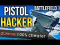 PISTOL HACKER Battlefield 1 (+ BEST SIDEARM RESULTS)