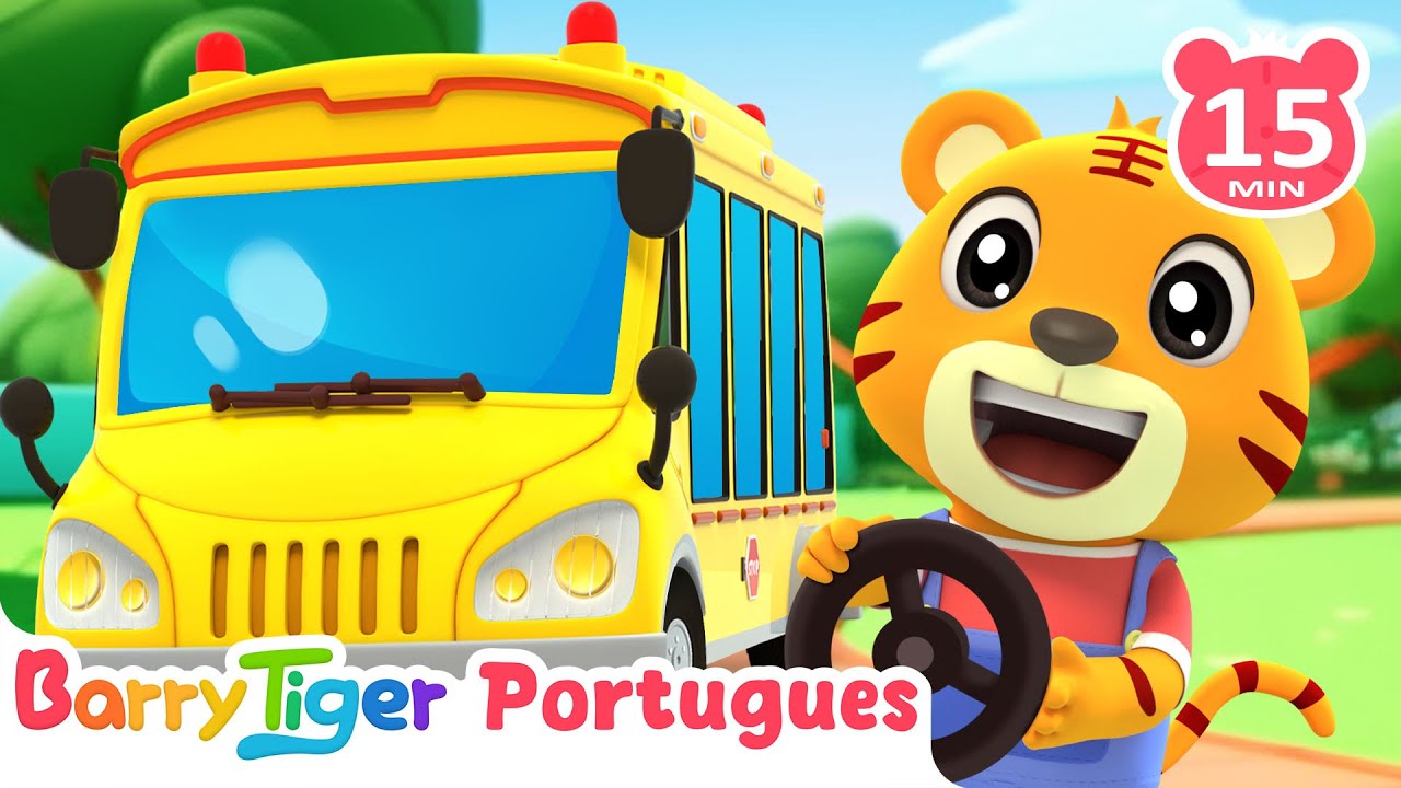🚍 As Rodas do Ônibus Giram e Giram! Vamos Juntos! 🎶😊| Canções Infantis ...