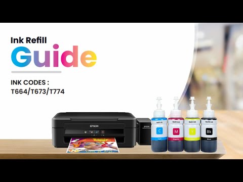 How to Refill Epson Printer Ink - Steps | Epson Printer Ink Refill 664 | Splashjet Ink for