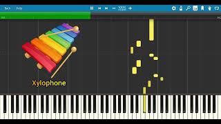 10 "Nokia Ringtone" Instrument Variation In Synthesia screenshot 3