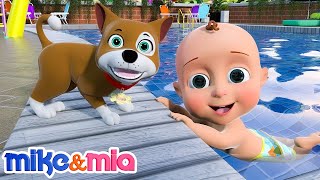 Swimming Song | Safe On The Pool | Nursery Rhymes & Kids Songs