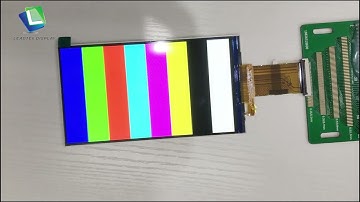 5 inch 480X854 24bit RGB+9bit SPI interface 350 nits TFT LCD Module for smart control touch screen.