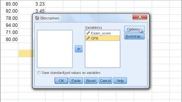 Calculating the Mean and Standard Deviation Using the Descriptives Procedure in SPSS