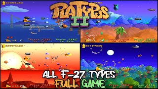 PLATYPUS 2 - Gameplay Walkthrough FULL GAMES COMPLETE (ALL F-27 TYPES) 1080P 60FPS screenshot 5