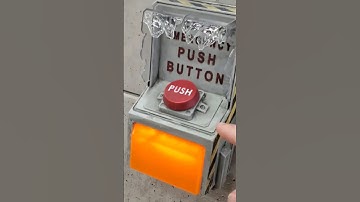 NIEUWE 2025 Spirit Halloween Noodactiveringsschakelaar Animatronic-knop YouTube #Shorts Demovideo