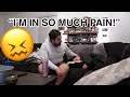 SCREAMING IN PAIN AND THEN PASSING OUT PRANK ON BOYFRIEND *CUTE REACTION*