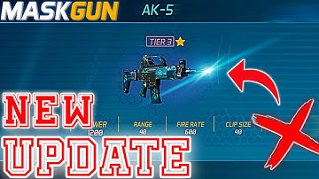 THIS NEW UPDATE MADE AK-5 TOO POWERFUL | MASKGUN MULTIPLAYER FPS ANDROID GAMEPLAY