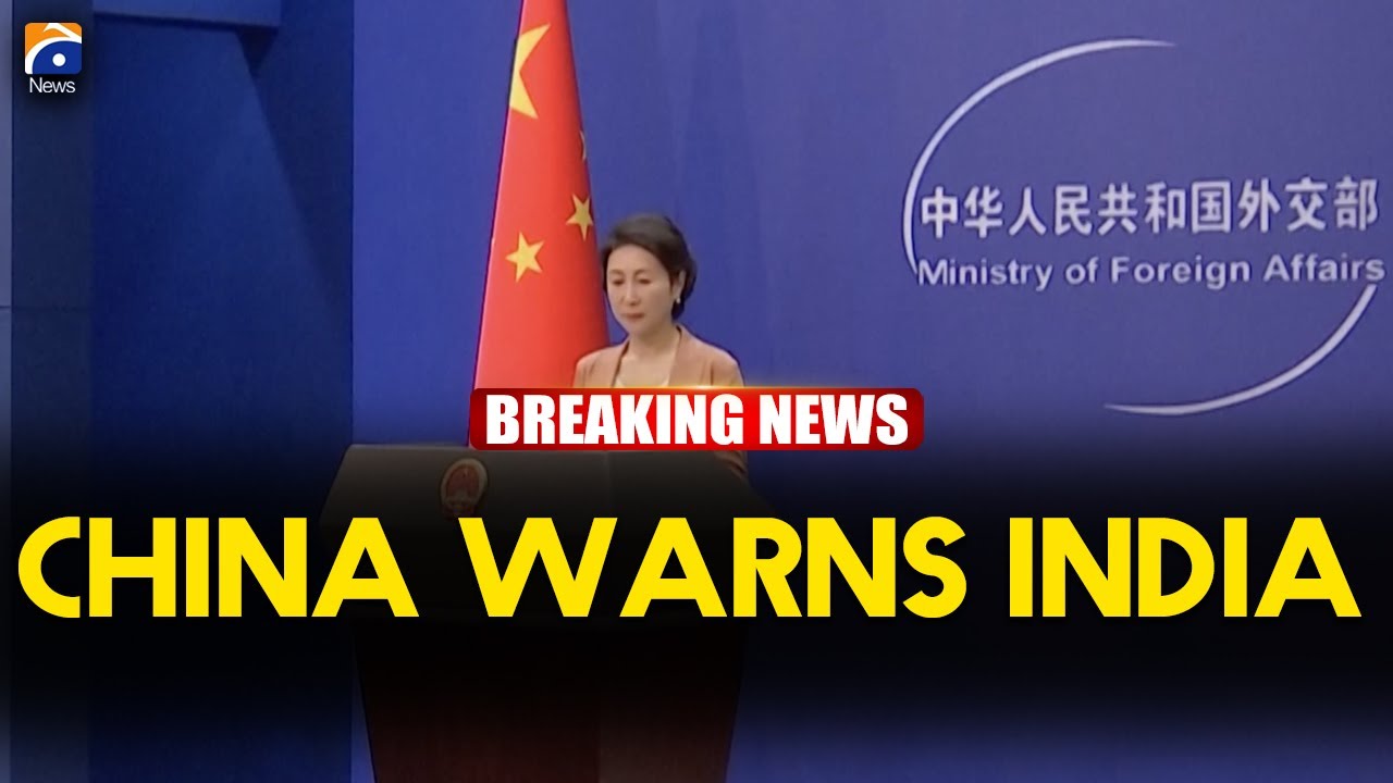 China warns India against interfering in Tibet-related matters | Geo News English