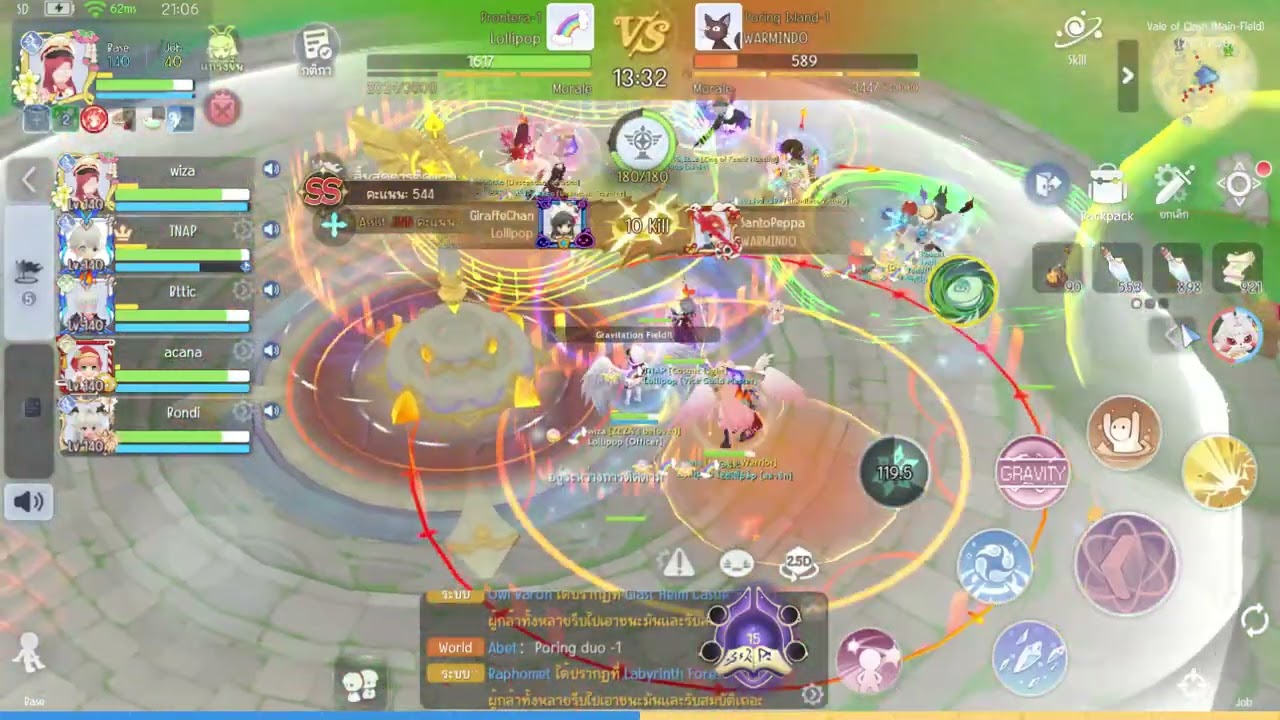 Lollipop v WARMINDO II Valor Clash Valhalla Ragnarok Origin Global