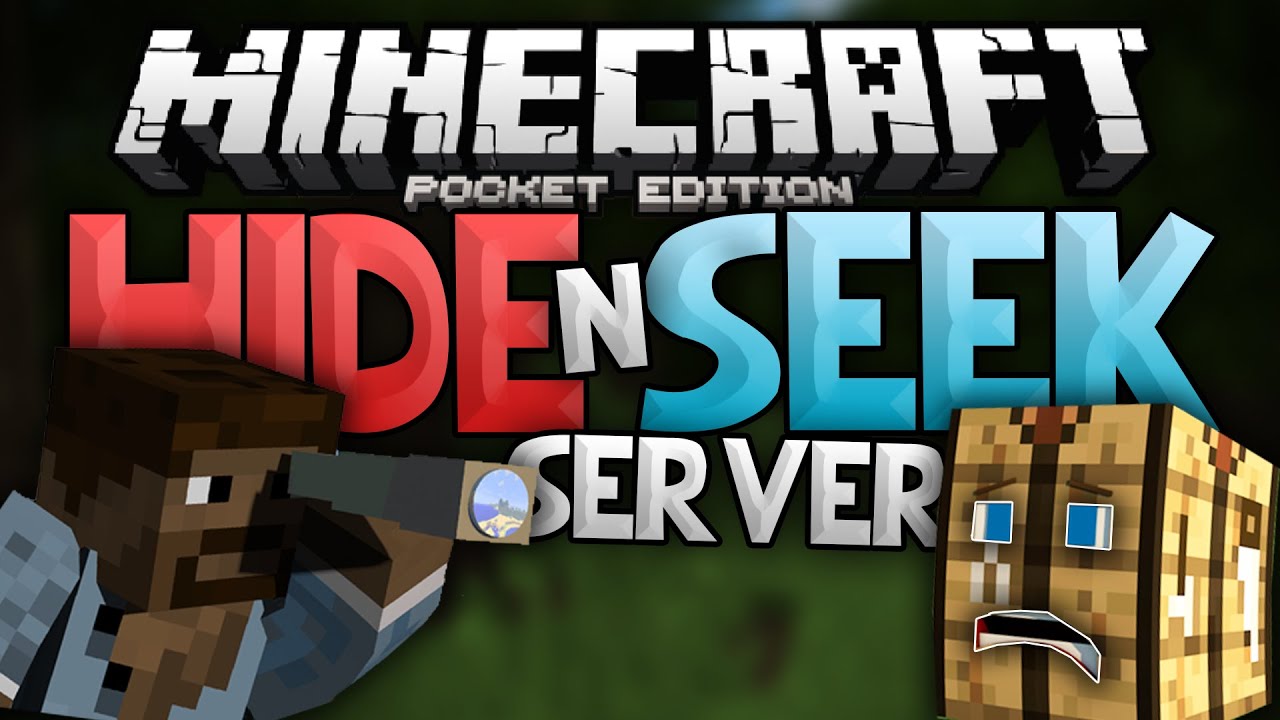 Hide N Seek Server Block Hunt Mini Game For Mcpe Minecraft Pocket Edition Youtube