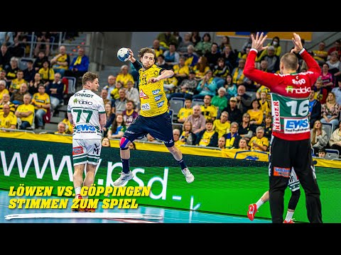 Löwen vs. Göppingen - Stimmen zum Spiel mit Jon Lindenchrone