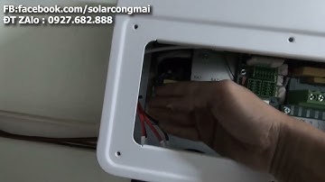 Review biến tần SVE 6KW Plus || Công Thích Điện