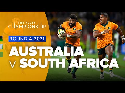 The Rugby Championship | Australia v South Africa - Rd 4 Highlights