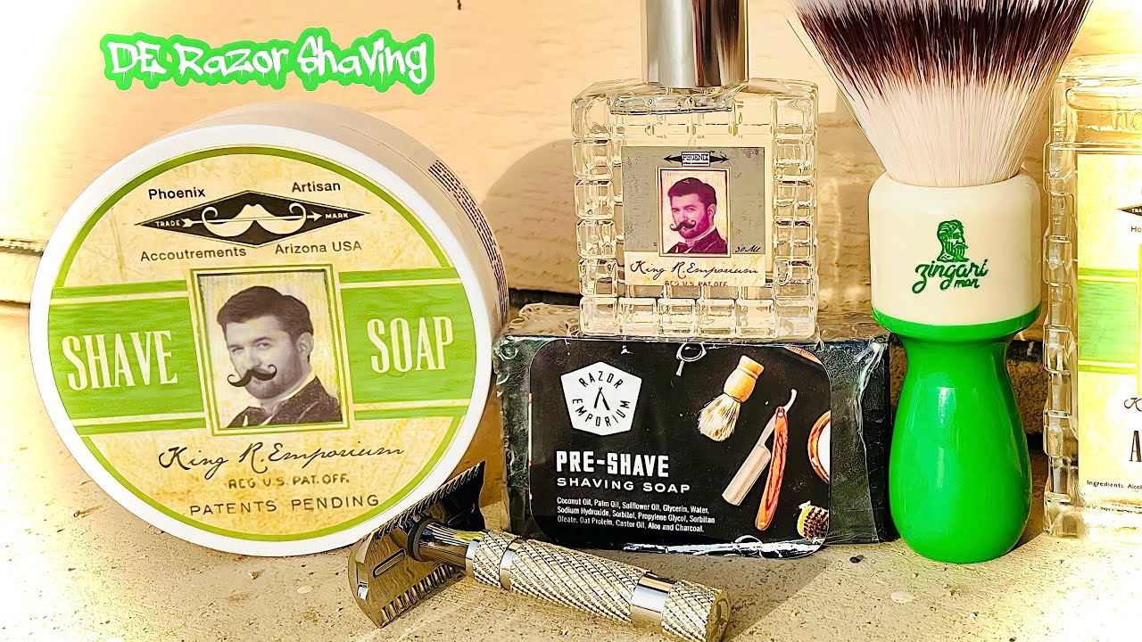New Razor Emporium PreShave, King R. Emporium EDP Zingari Man Brush