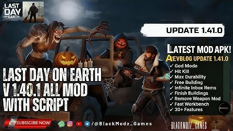 Last day On Earth v1.41.0 ALL MOD APK | latest version With Script#lastdayonearthmod #lastdayonearth