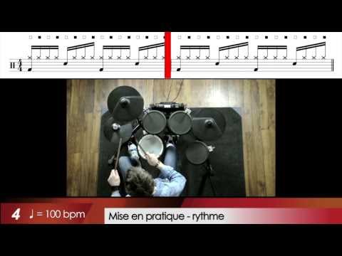 Cours De Batterie ★ Exercices Débutant ★ Rudiment Frisé